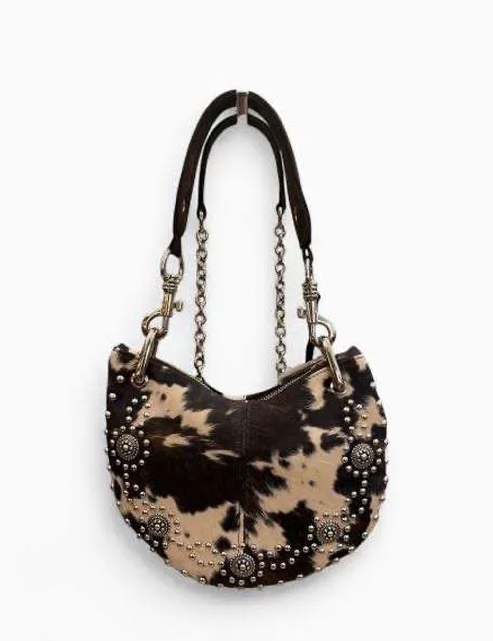 Rodeo Plus Picola in pelle stampa mucca