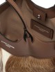 Small handbag DUA in safari leather
