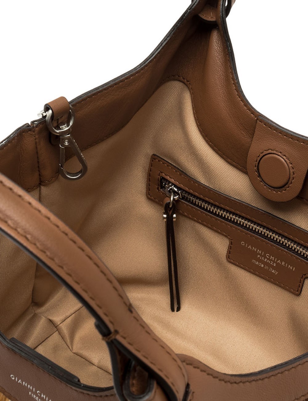 Borsa in pelle safari Dua media