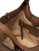 Medium handbag DUA in safari leather