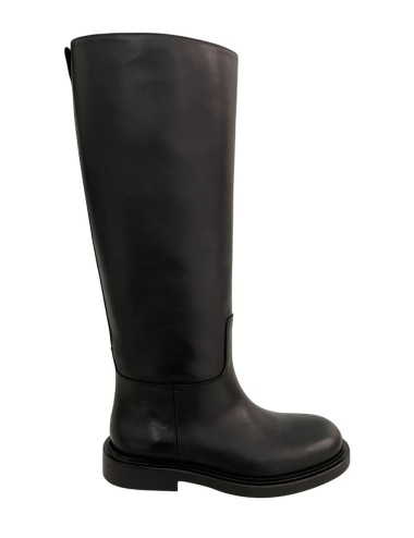 Stivali in pelle Asiago neri