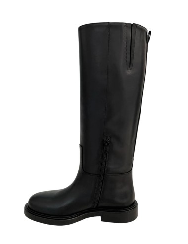 Stivali in pelle Asiago neri