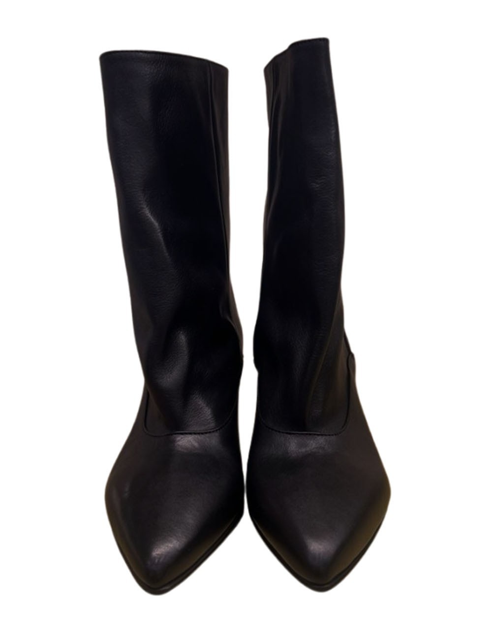 Leila Ankle Boot in leather black