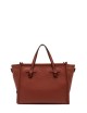 Borsa con tracolla in pelle MISS MARCELLA 32 BRICK RED