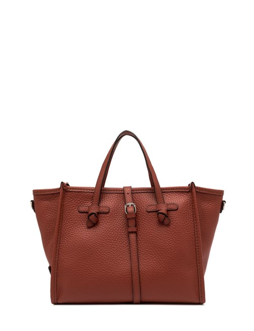 Borsa con tracolla in pelle MISS MARCELLA 32 BRICK RED