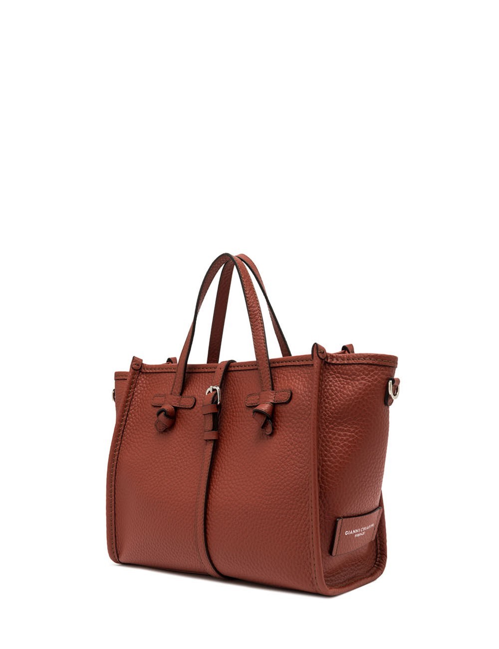 Borsa con tracolla in pelle MISS MARCELLA 32 BRICK RED
