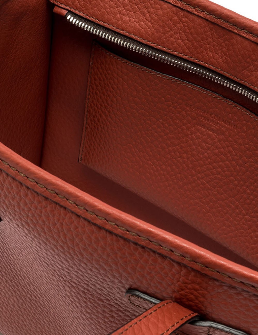 Cross-body in leather MISS MARCELLA 32 BRICK RED