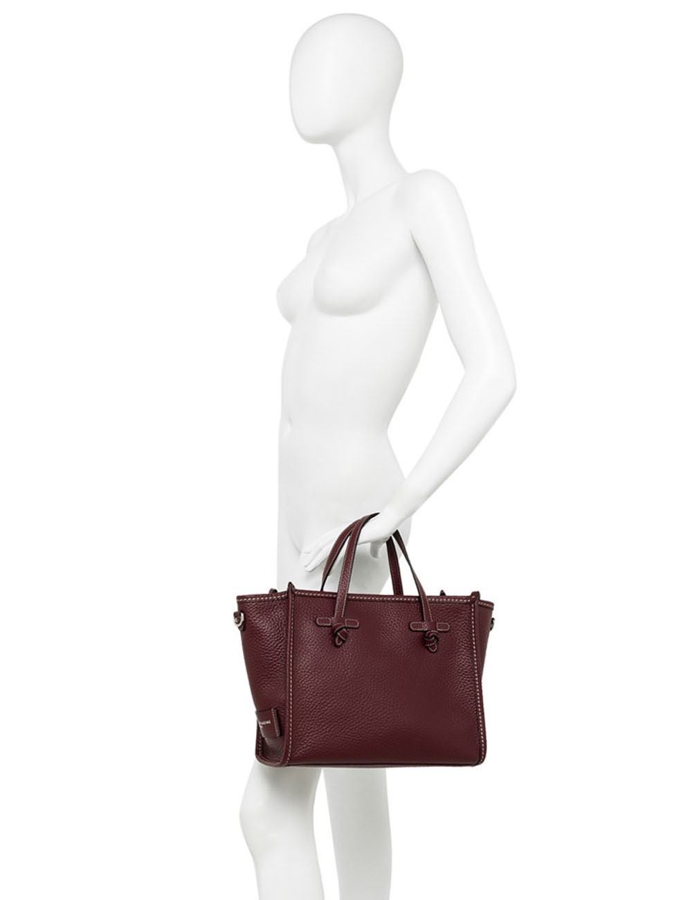 Borsa con tracolla in pelle MISS MARCELLA 32 BRICK RED