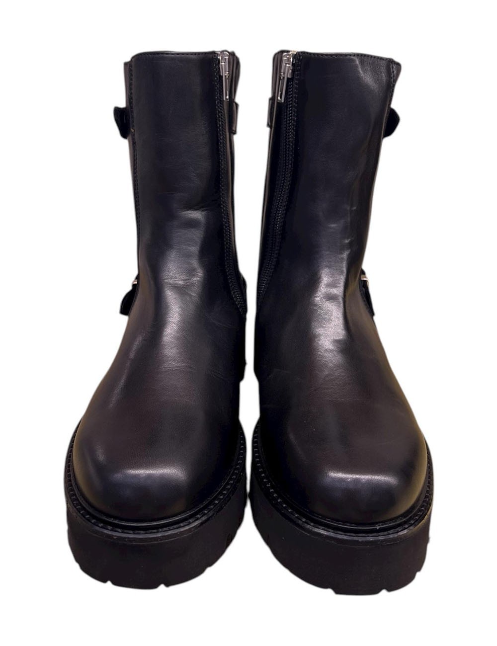 Stivaletti Mikol in pelle nera