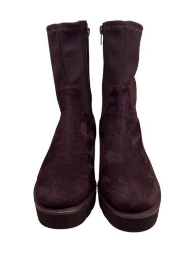 Stivaletto scamosciato testa di moro