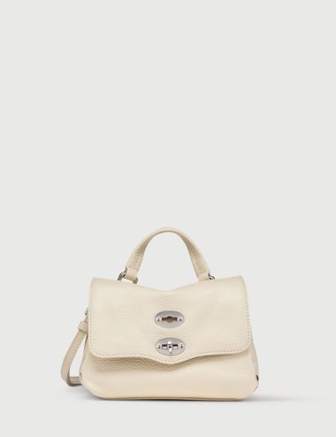 BORSA POSTINA® DAILY BABY IN PELLE BEIGE ALCALINO
