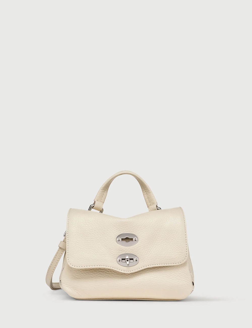 BORSA POSTINA® DAILY BABY IN PELLE BEIGE ALCALINO