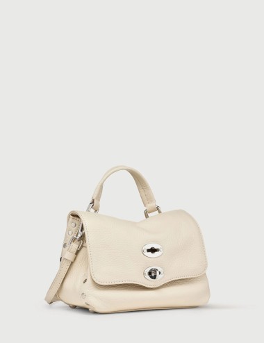 BORSA POSTINA® DAILY BABY IN PELLE BEIGE ALCALINO