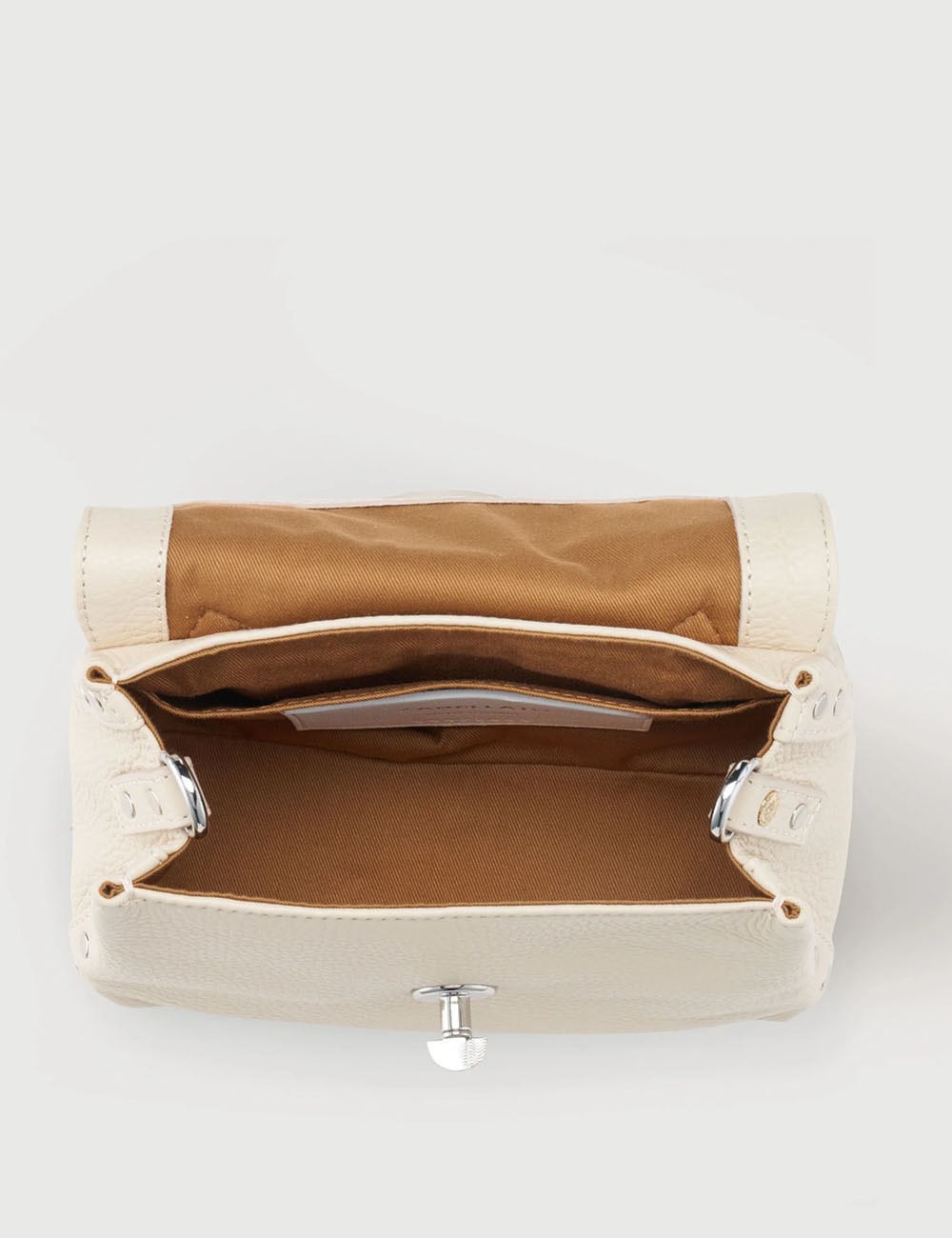 BORSA POSTINA® DAILY BABY IN PELLE BEIGE ALCALINO