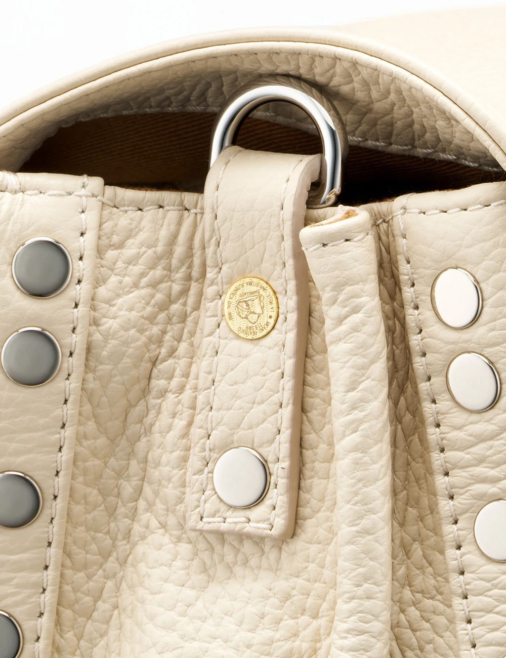 BORSA POSTINA® DAILY SMALL IN PELLE BEIGE ALCALINO