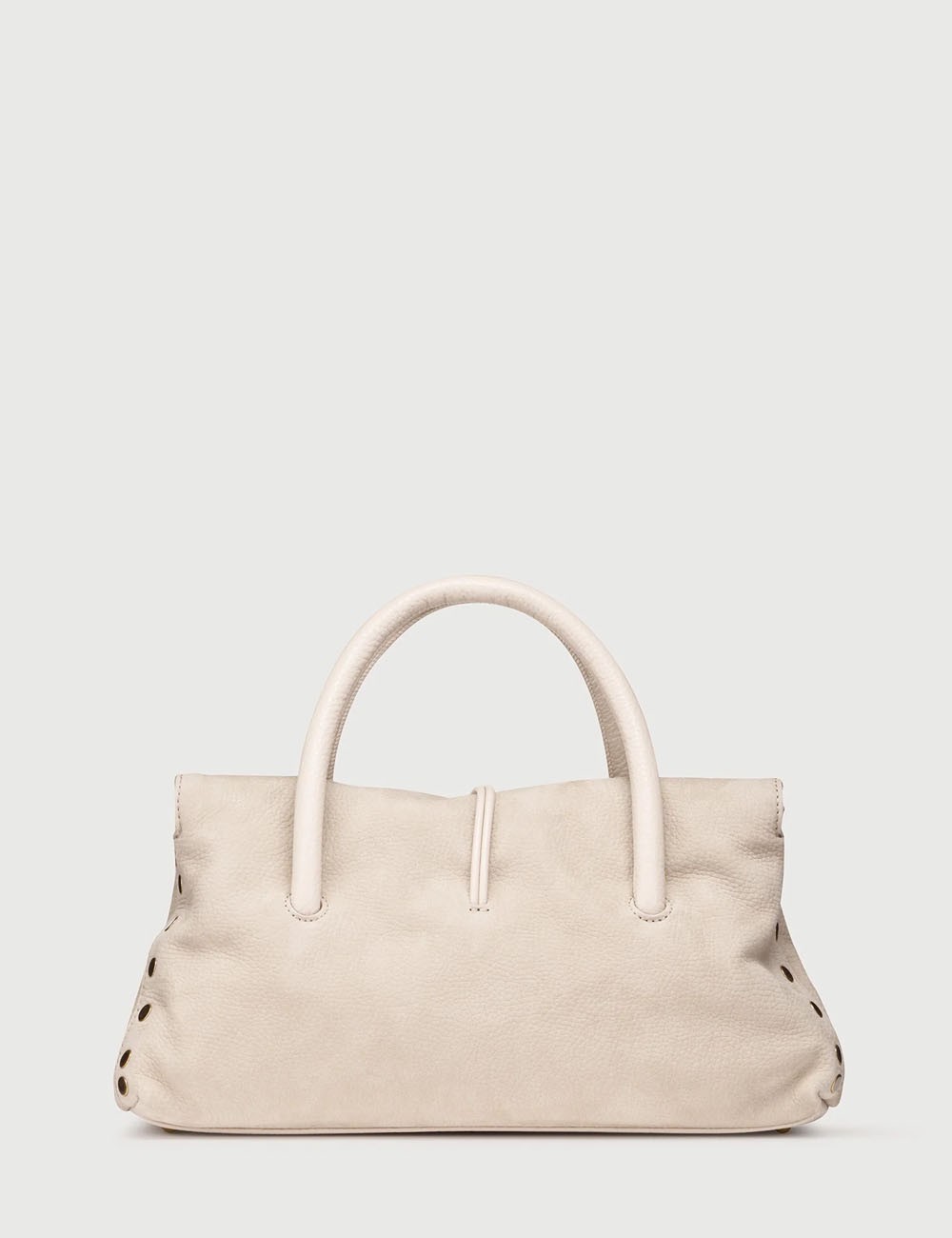 BORSA A TRACOLLA DOTTA® SMALL IN NABUK BEIGE MALVA