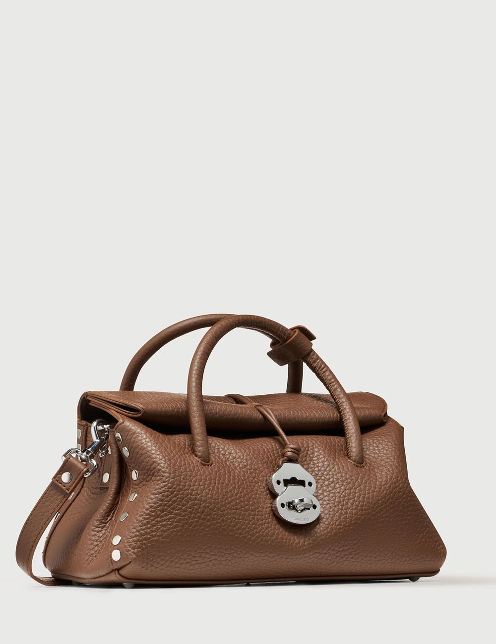 BORSA DOTTA® SMALL IN PELLE MARTELLATA S.ZENO