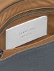 BORSA POSTINA® SMALL IN PELLE MARTELLATA DARK NAVY