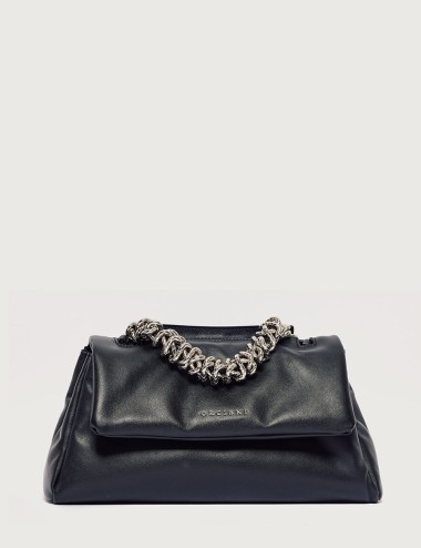 Borsa Sveva Longuette Nappa Bold a spalla in nappa imbottita nero