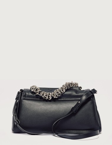 Borsa Sveva Longuette Nappa Bold a spalla in nappa imbottita nero