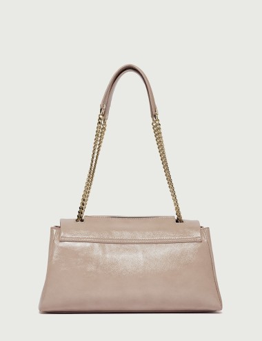 Borsa Sveva Vinly Longuette a spalla in pelle naplack rosa