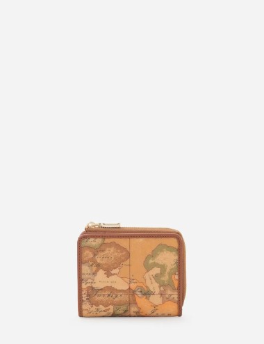 Geo Classic portafoglio zip-fold piccolo