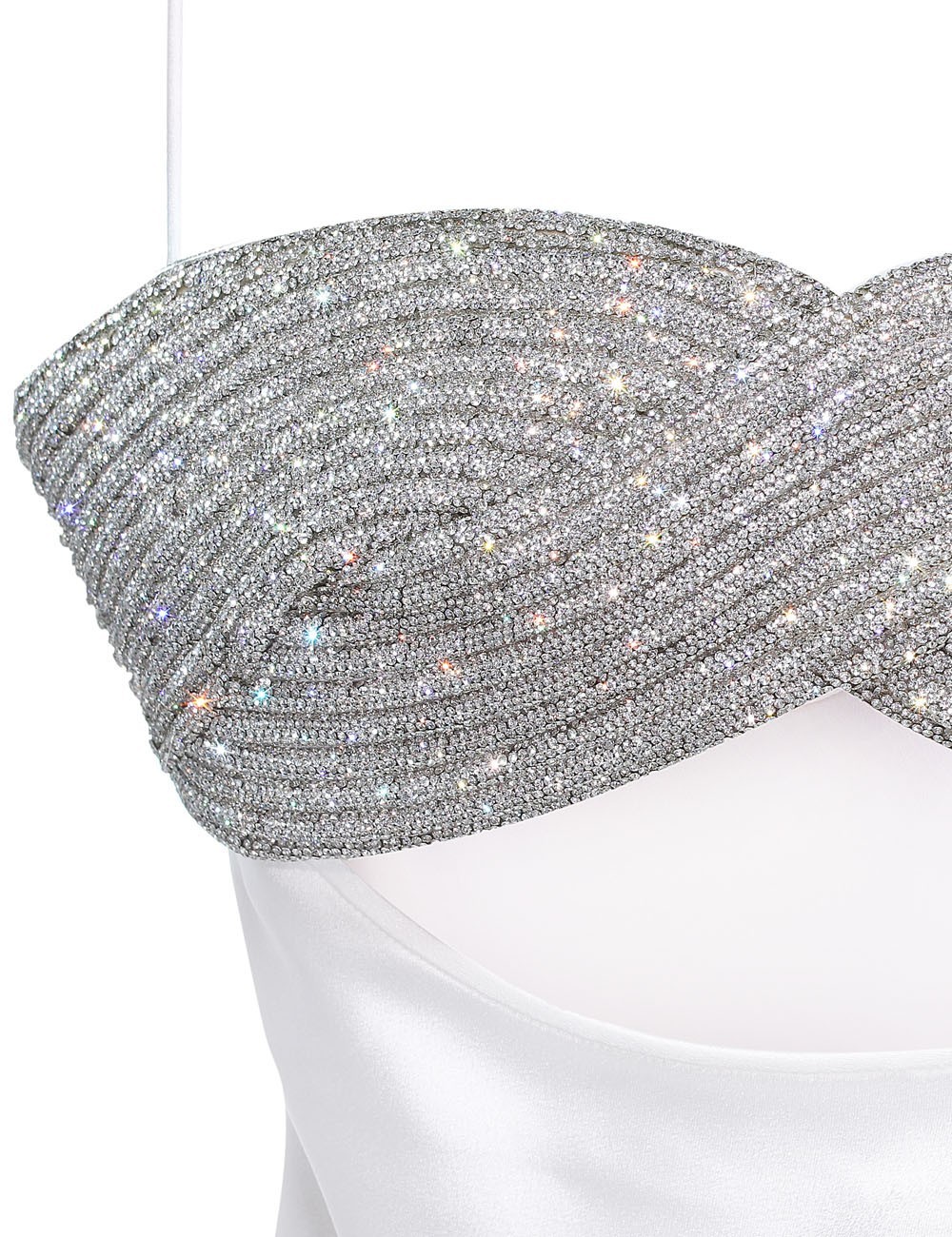 Abito Eternity Maxi bianco