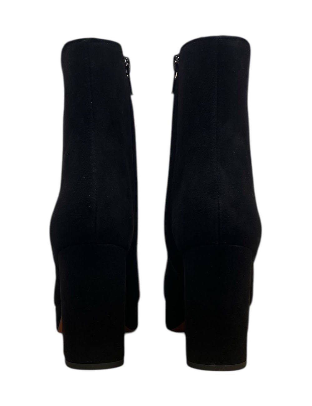 Tronchetto AVERIA scamosciato nero