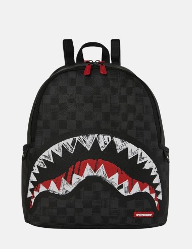 ZAINO SCRIBBLE SHARK SAVAGE BACKPACK