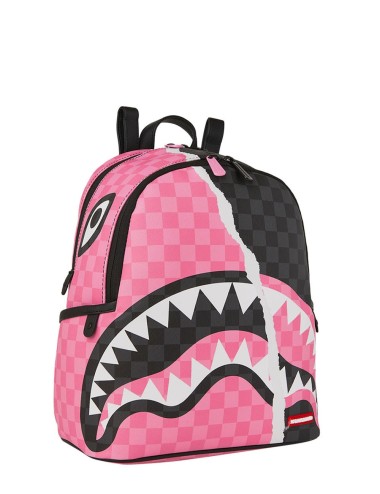 ZAINO PINK AND BLACK TEAR SIP SAVAGE BACKPACK