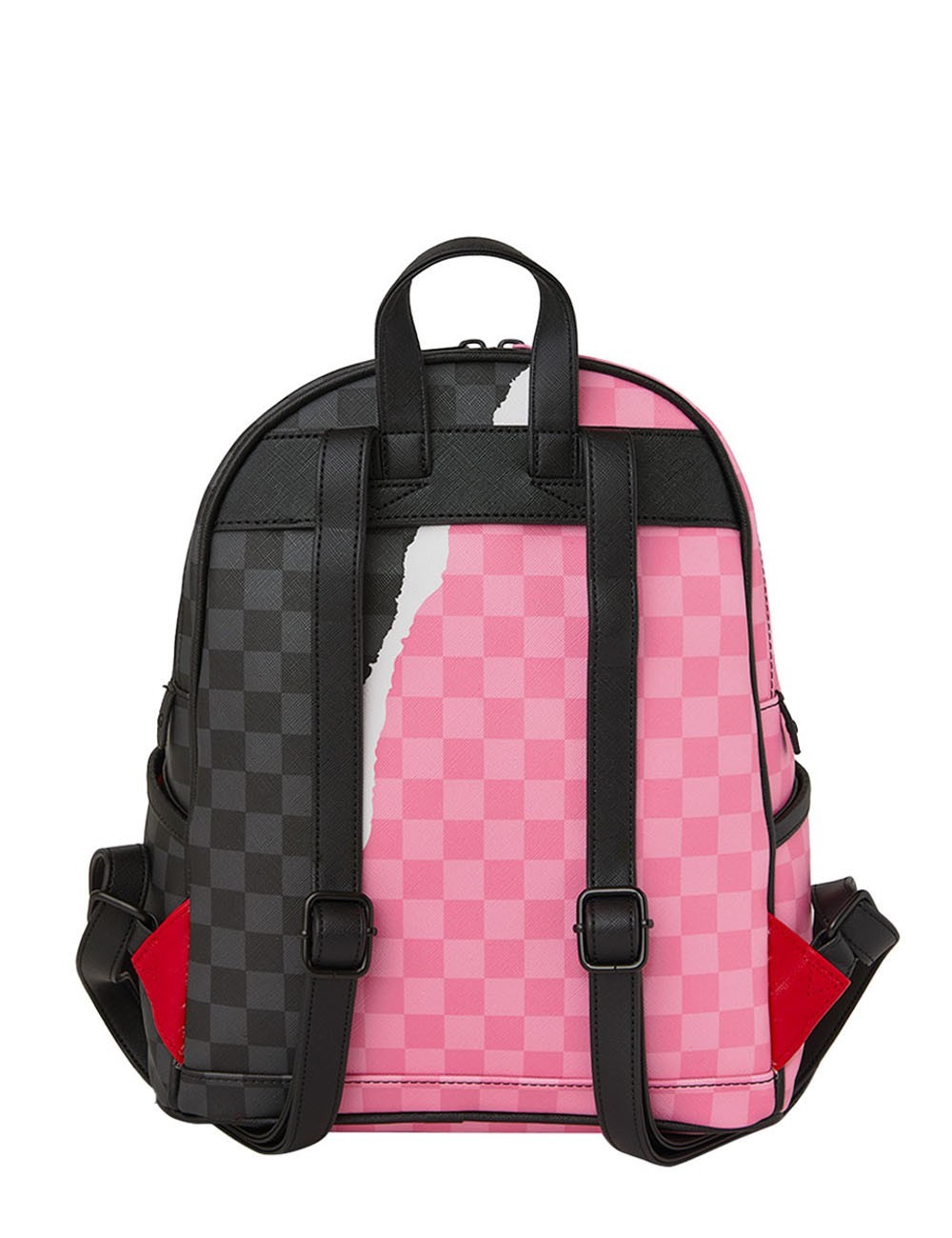ZAINO PINK AND BLACK TEAR SIP SAVAGE BACKPACK
