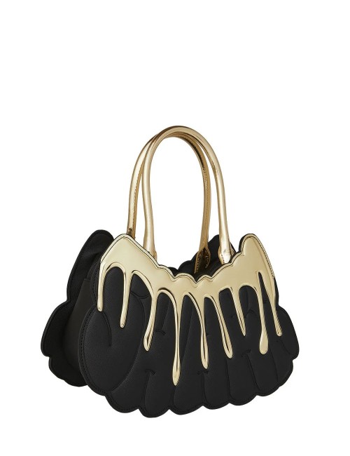 GOLD AND DANGEROUS SHARK HANDBAG