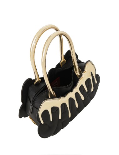 BORSA A MANO GOLD AND DANGEROUS SHARK HANDBAG