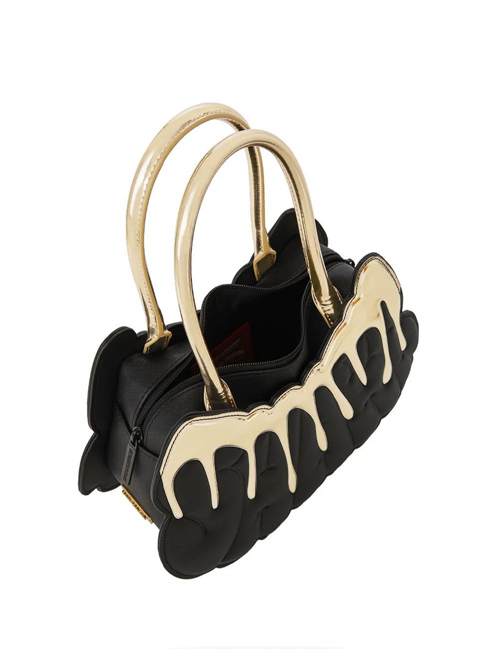 BORSA A MANO GOLD AND DANGEROUS SHARK HANDBAG