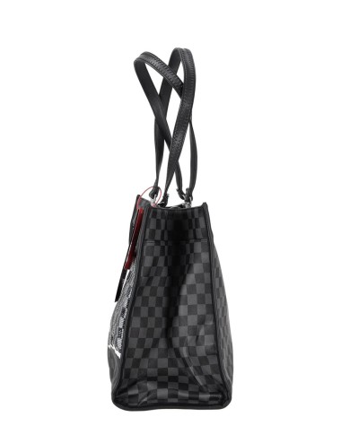 BORSA A MANO GOLD DIAMOND TEAR TORTUGA TOTE HANDBAG