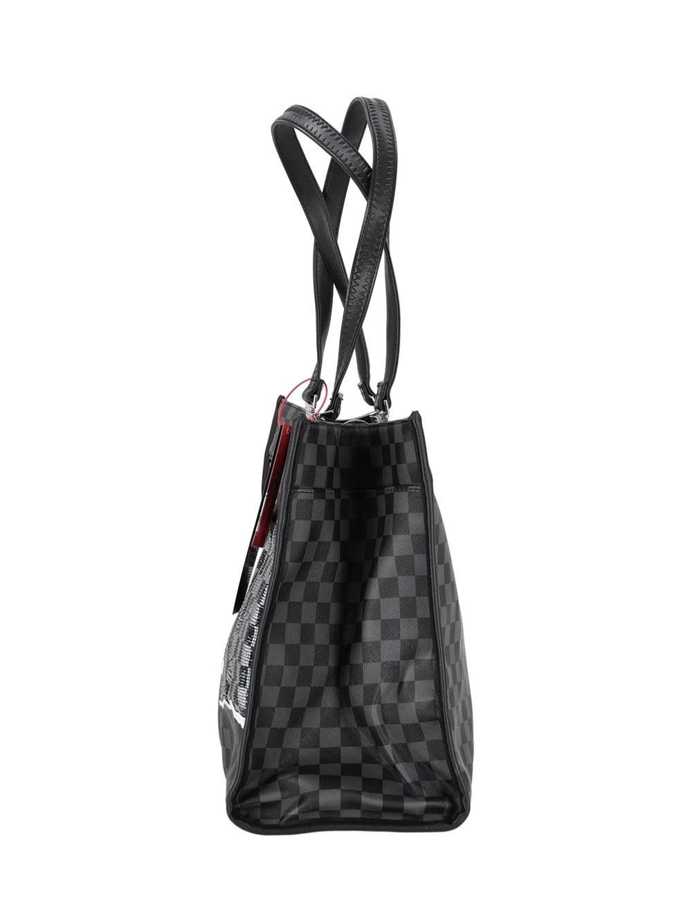 BORSA A MANO GOLD DIAMOND TEAR TORTUGA TOTE HANDBAG