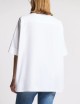 Camicia Comfort Fit in Popeline Stretch bianca