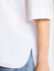 Camicia Comfort Fit in Popeline Stretch bianca