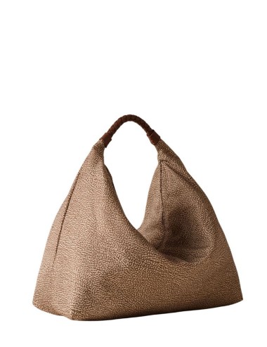 Borsa a mano Plie beige marrone