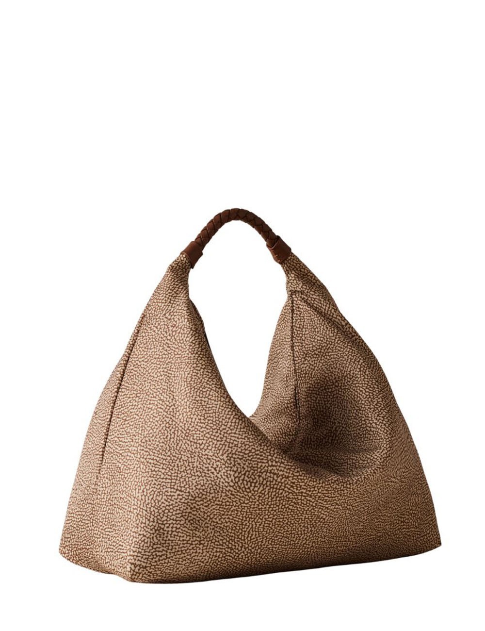 Borsa a mano Plie beige marrone