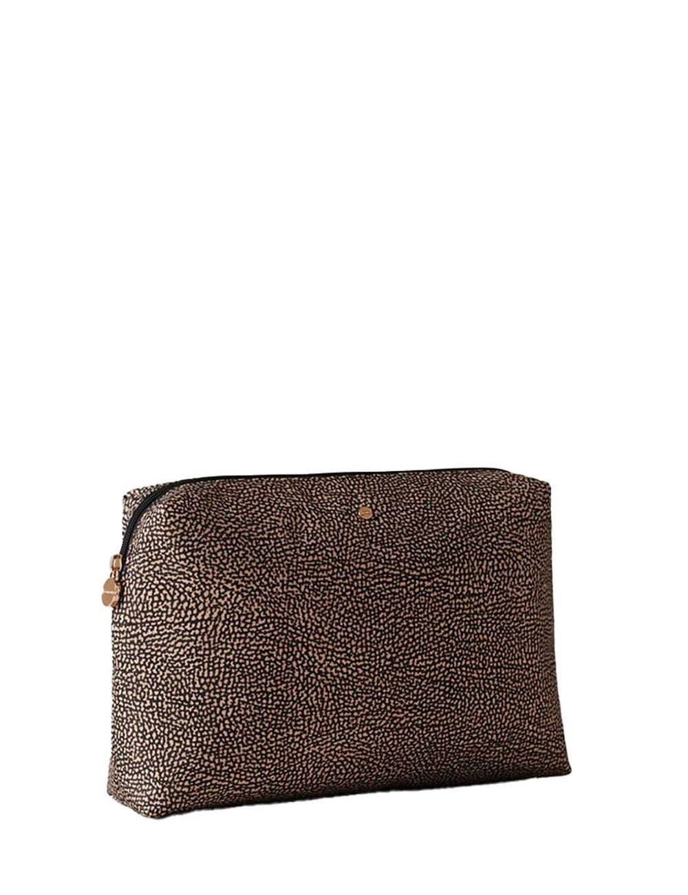 Beauty case bustina media op naturale nero