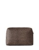 Beauty case bustina media op naturale nero