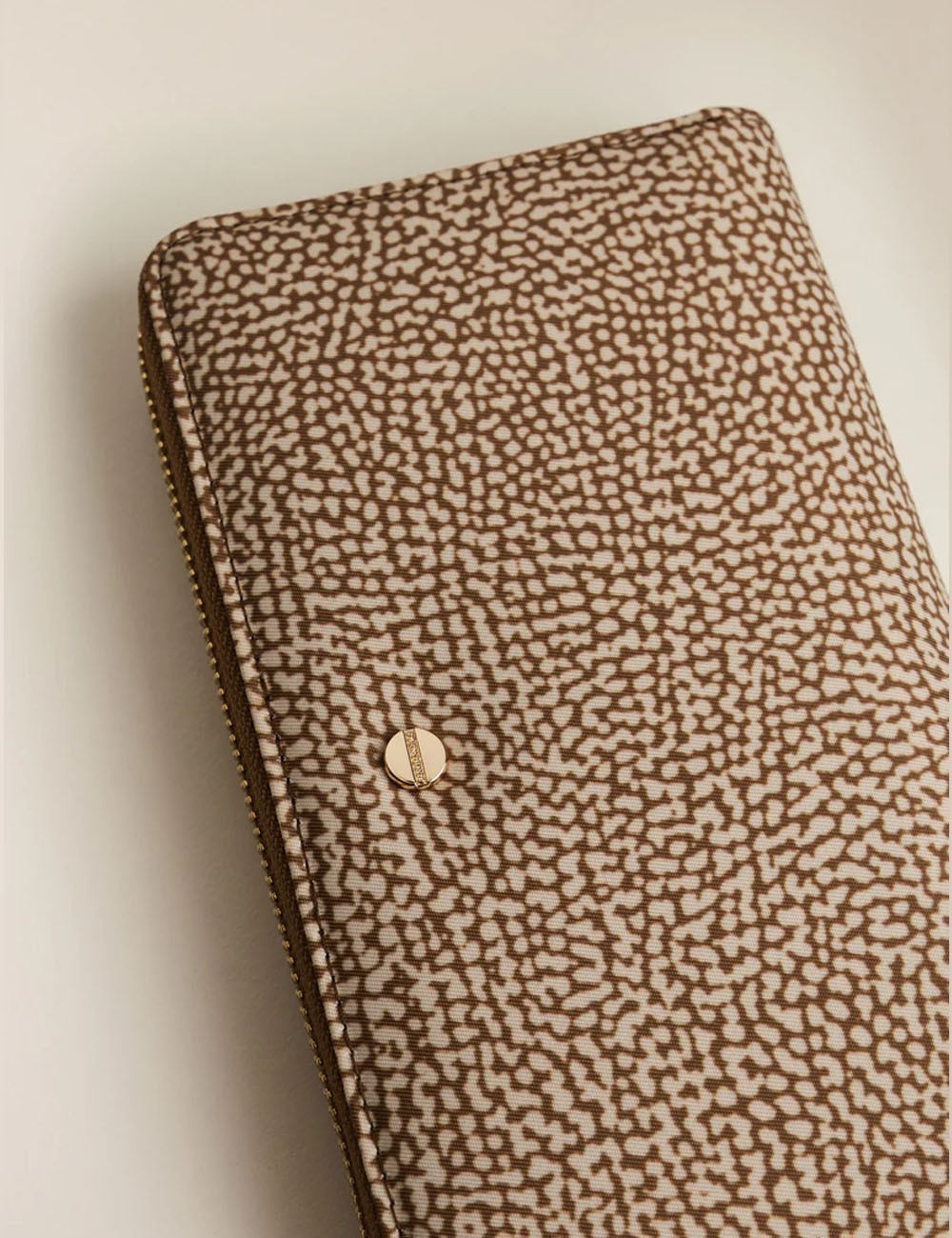 PORTAFOGLIO CLASSICA LARGE BEIGE/MARRONE