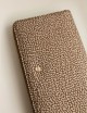 PORTAFOGLIO CLASSICA LARGE BEIGE/MARRONE