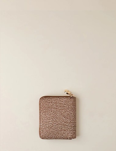 PORTAFOGLIO CLASSICA MEDIUM BEIGE/MARRONE