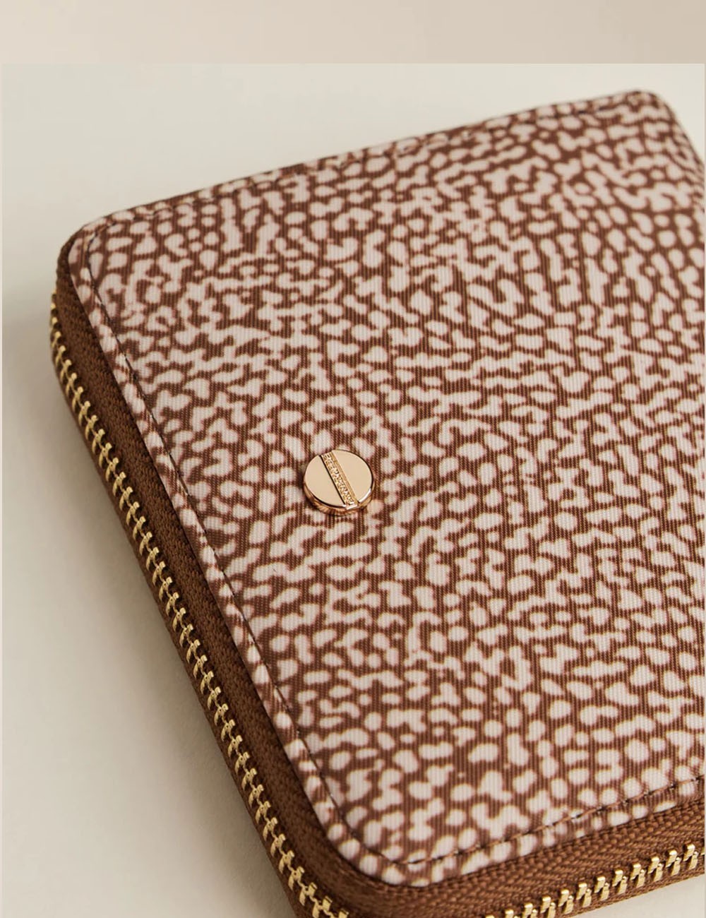 PORTAFOGLIO CLASSICA MEDIUM BEIGE/MARRONE