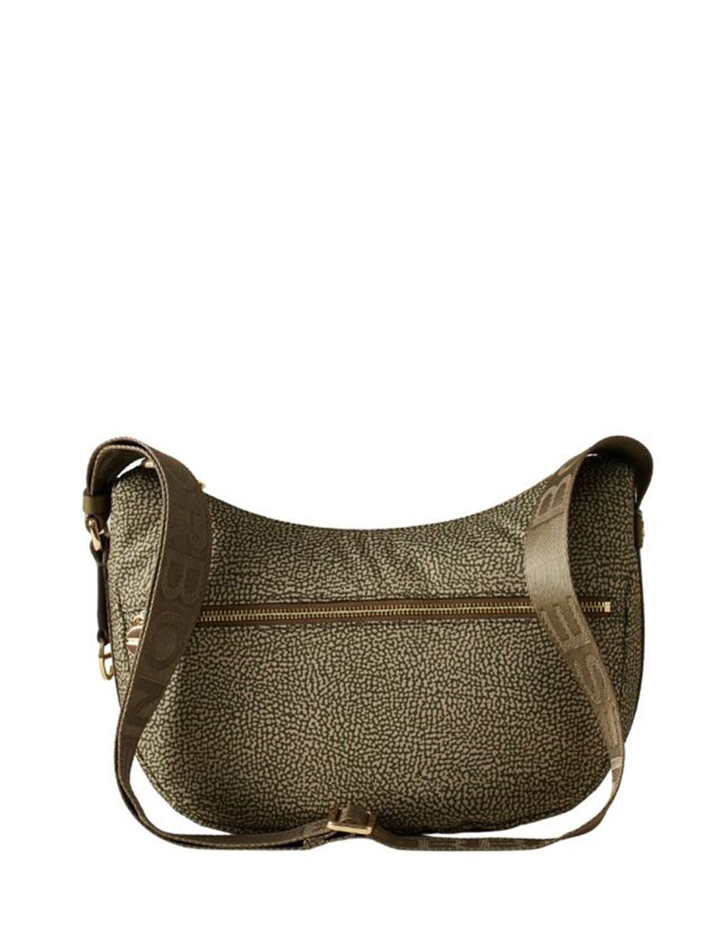 BORSA HOBO LUNA BAG SMALL BEIGE OLIVE