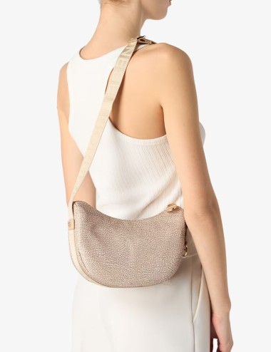 BORSA HOBO LUNA BAG MIDDLE SABBIA