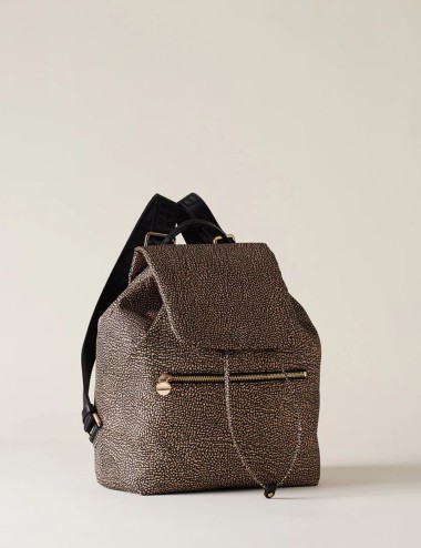 ZAINO MEDIUM ECO LINE OP NATURALE NERO