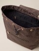 ZAINO MEDIUM ECO LINE OP NATURALE NERO